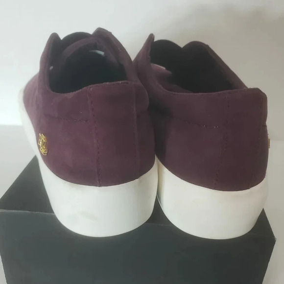 Ralph Lauren Womans Wine  Isla Suede Slip-on loafers,US 7. - Picture 5 of 9